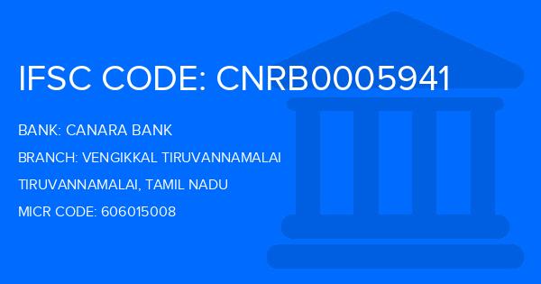 Canara Bank Vengikkal Tiruvannamalai Branch IFSC Code