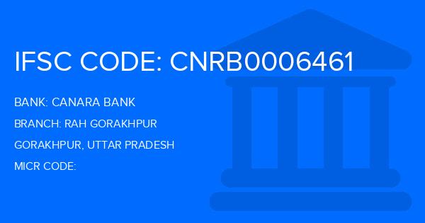 Canara Bank Rah Gorakhpur Branch IFSC Code