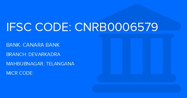 Canara Bank Devarkadra Branch IFSC Code
