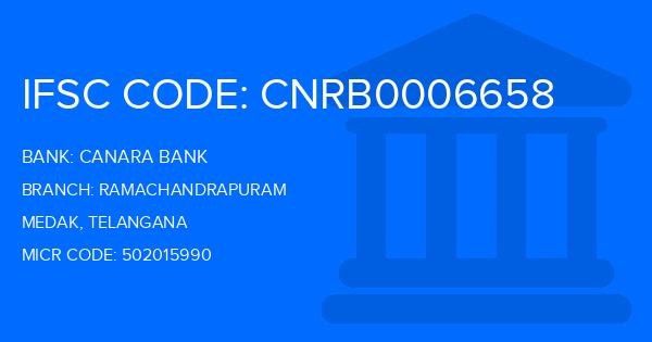 Canara Bank Ramachandrapuram Branch IFSC Code