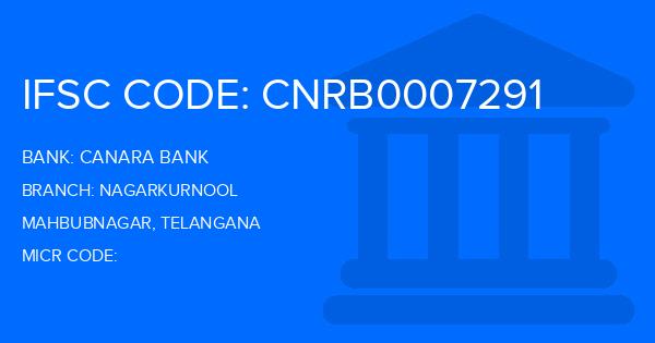 Canara Bank Nagarkurnool Branch IFSC Code
