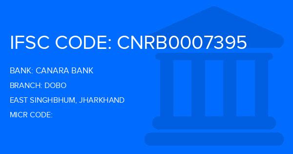 Canara Bank Dobo Branch IFSC Code