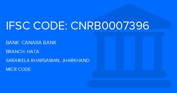 Canara Bank Hata Branch IFSC Code