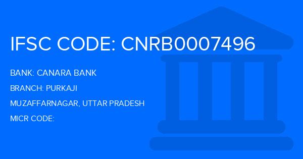 Canara Bank Purkaji Branch IFSC Code