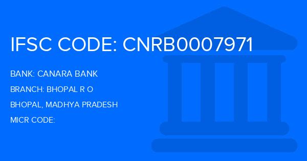 Canara Bank Bhopal R O Branch IFSC Code