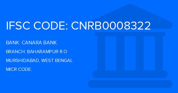 Canara Bank Baharampur R O Branch IFSC Code