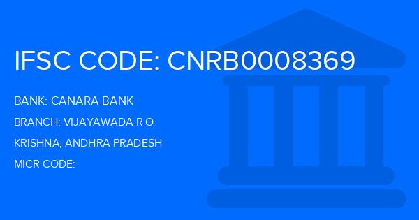 Canara Bank Vijayawada R O Branch IFSC Code
