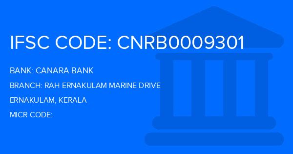 Canara Bank Rah Ernakulam Marine Drive Branch IFSC Code