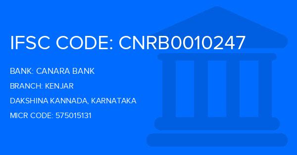Canara Bank Kenjar Branch IFSC Code