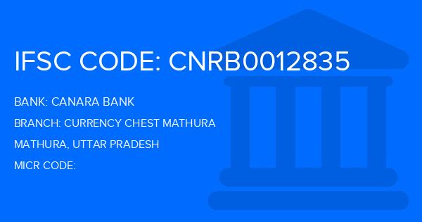 Canara Bank Currency Chest Mathura Branch IFSC Code