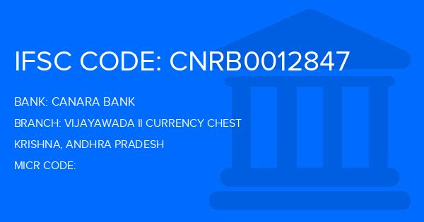 Canara Bank Vijayawada Ii Currency Chest Branch IFSC Code