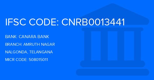 Canara Bank Amruth Nagar Branch IFSC Code