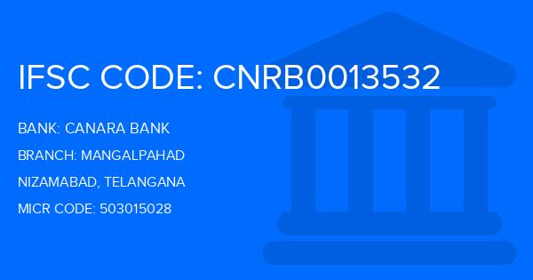 Canara Bank Mangalpahad Branch IFSC Code