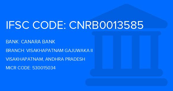 Canara Bank Visakhapatnam Gajuwaka Ii Branch IFSC Code