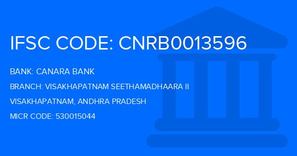 Canara Bank Visakhapatnam Seethamadhaara Ii Branch IFSC Code