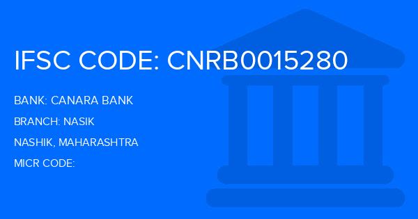 Canara Bank Nasik Branch IFSC Code