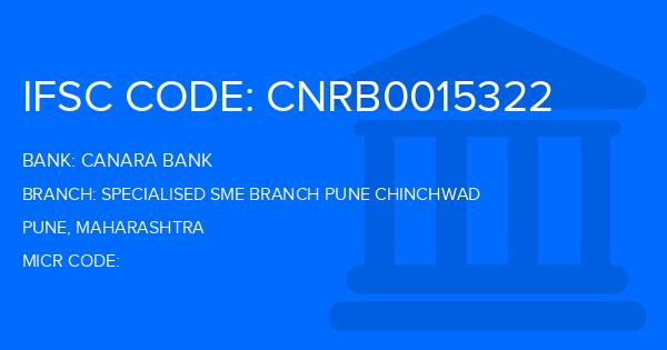 Canara Bank Specialised Sme Branch Pune Chinchwad Branch IFSC Code