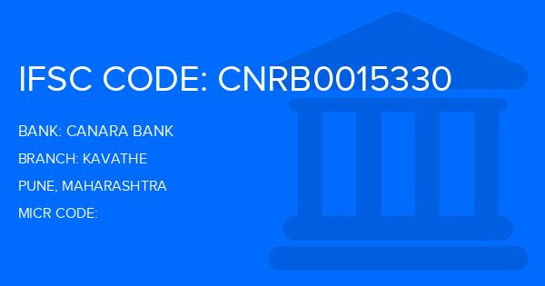 Canara Bank Kavathe Branch IFSC Code