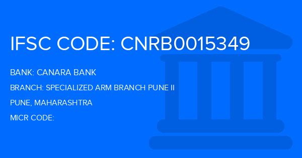 Canara Bank Specialized Arm Branch Pune Ii Branch IFSC Code