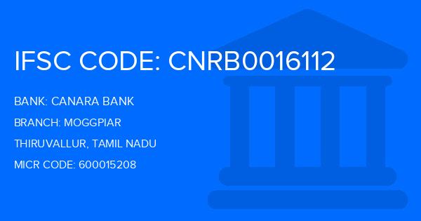 Canara Bank Moggpiar Branch IFSC Code