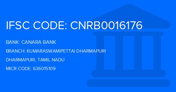 Canara Bank Kumaraswamipettai Dharmapuri Branch IFSC Code