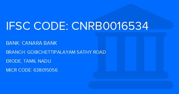 Canara Bank Gobichettipalayam Sathy Road Branch IFSC Code