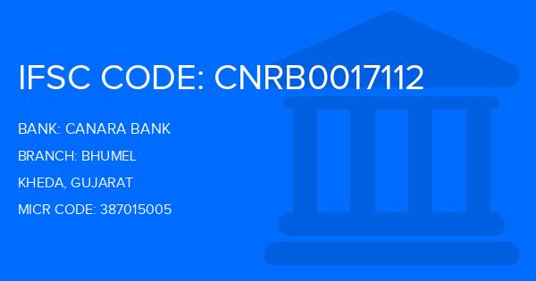 Canara Bank Bhumel Branch IFSC Code
