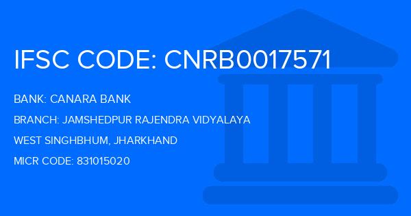 Canara Bank Jamshedpur Rajendra Vidyalaya Branch IFSC Code