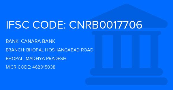 Canara Bank Bhopal Hoshangabad Road Branch IFSC Code