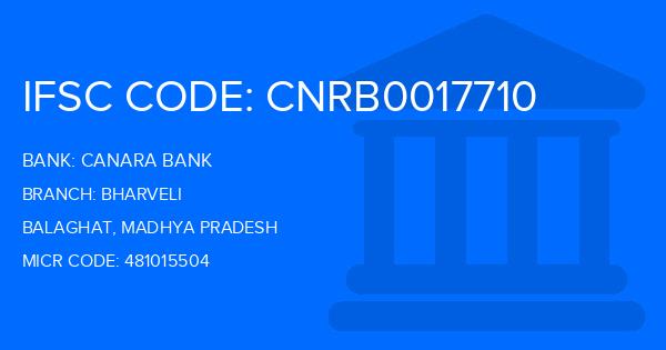 Canara Bank Bharveli Branch IFSC Code