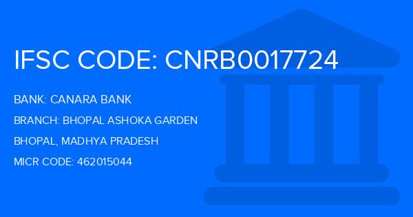 Canara Bank Bhopal Ashoka Garden Branch IFSC Code