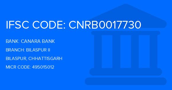 Canara Bank Bilaspur Ii Branch IFSC Code