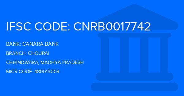 Canara Bank Chourai Branch IFSC Code