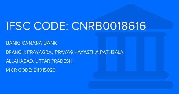 Canara Bank Prayagraj Prayag Kayastha Pathsala Branch IFSC Code
