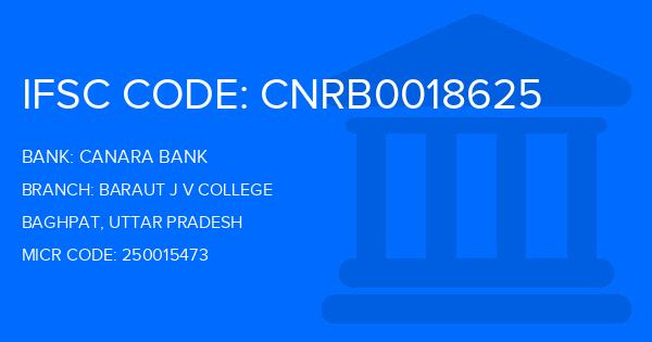 Canara Bank Baraut J V College Branch IFSC Code