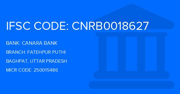 Canara Bank Fatehpur Puthi Branch IFSC Code