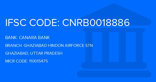 Canara Bank Ghaziabad Hindon Airforce Stn Branch IFSC Code