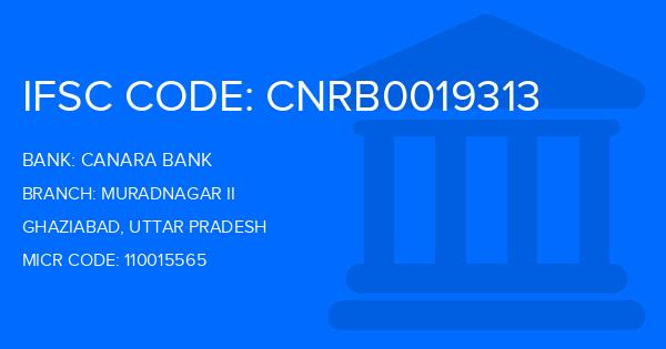Canara Bank Muradnagar Ii Branch IFSC Code