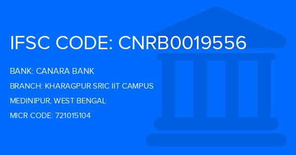 Canara Bank Kharagpur Sric Iit Campus Branch IFSC Code
