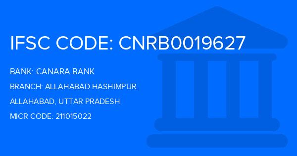 Canara Bank Allahabad Hashimpur Branch IFSC Code