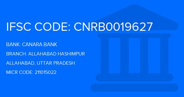 Canara Bank Allahabad Hashimpur Branch IFSC Code