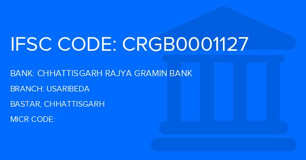 Chhattisgarh Rajya Gramin Bank Usaribeda Branch IFSC Code