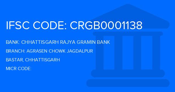 Chhattisgarh Rajya Gramin Bank Agrasen Chowk Jagdalpur Branch IFSC Code