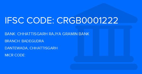 Chhattisgarh Rajya Gramin Bank Badegudra Branch IFSC Code