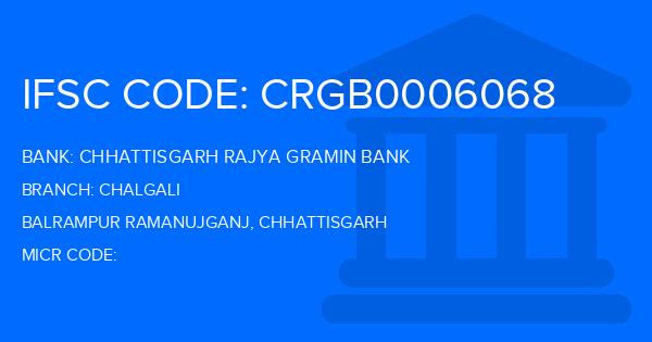 Chhattisgarh Rajya Gramin Bank Chalgali Branch IFSC Code