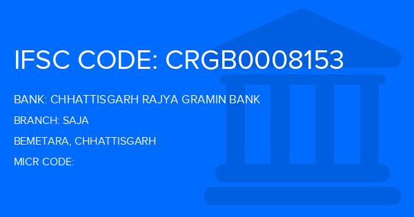 Chhattisgarh Rajya Gramin Bank Saja Branch IFSC Code
