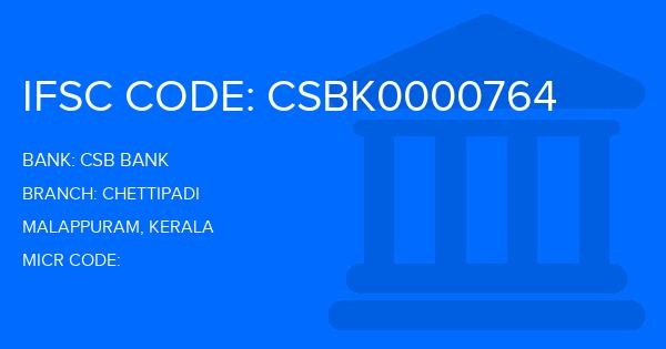 Csb Bank Chettipadi Branch IFSC Code