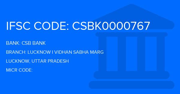 Csb Bank Lucknow I Vidhan Sabha Marg Branch IFSC Code