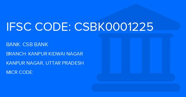 Csb Bank Kanpur Kidwai Nagar Branch IFSC Code