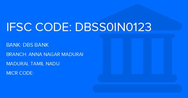 Dbs Bank Anna Nagar Madurai Branch IFSC Code